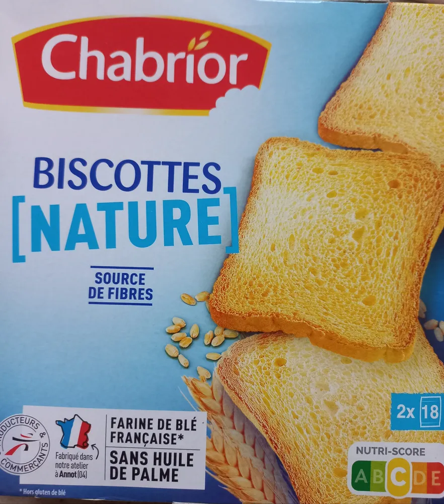 Biscottes nature