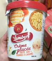 Creme glace tarte pomme