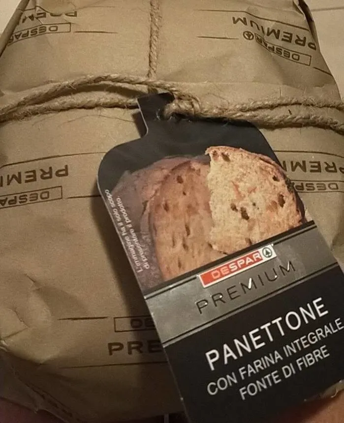 Panettone con farina integrale