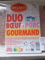 Duo de bœuf & porc
