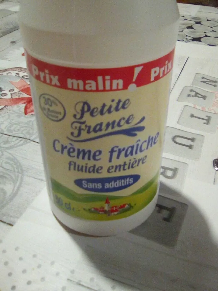 Crème fraîche fluide entière