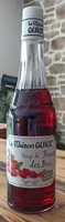 Sirop de fraise des bois