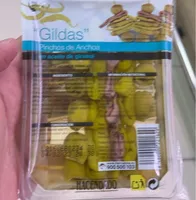 Gildas pinchos de anchoa