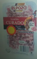 Jamón curado taquitos mini