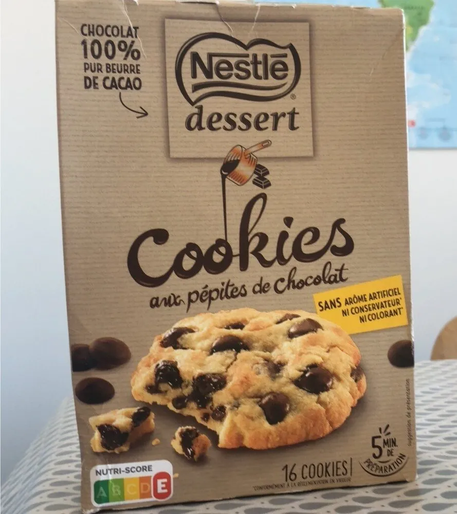 Cookies au pépites de chocolat