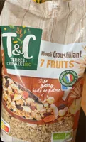 Miesli Croustillant 7 fruits