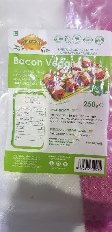 Bacon vegano