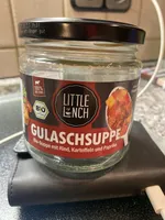 Gulaschsuppe Bio mit Rind Kartoffeln und Paprika