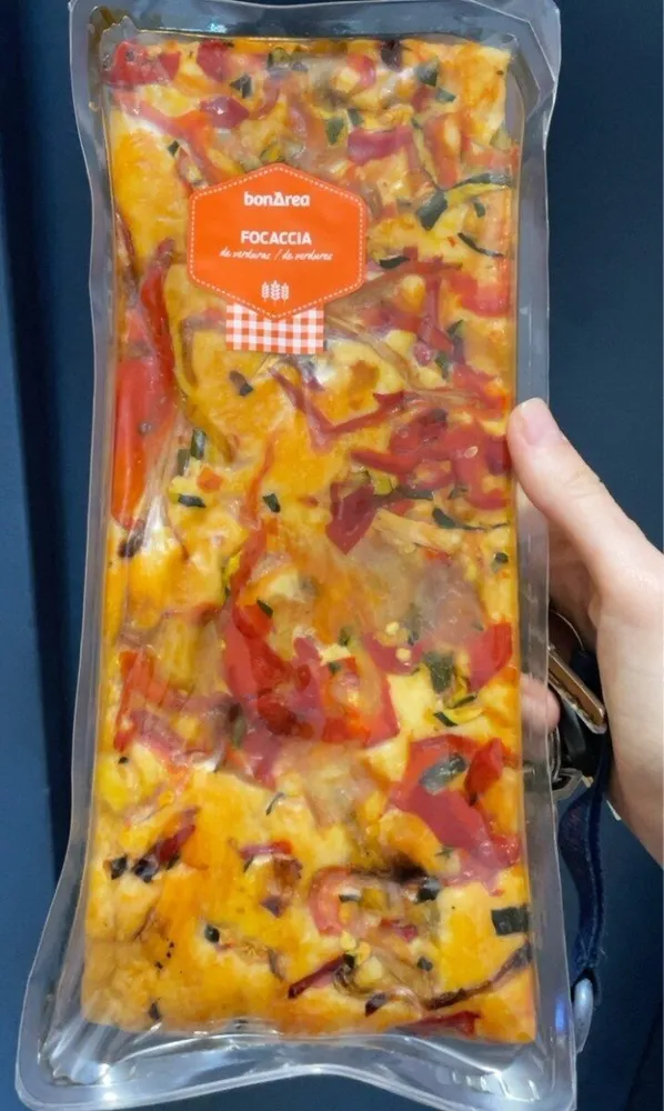 Focaccia de verduras