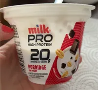 Milk pro high protein porridge