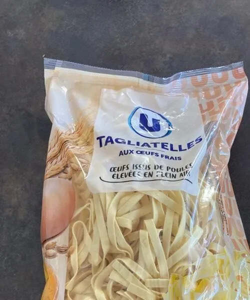 Tagliatelles aux œufs frais