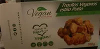 Trocitos veganos estilo pollo