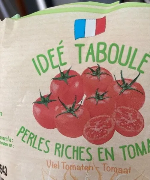 Perles riches en tomates