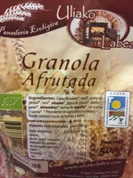 Granola Avena C / Frutos Y Frutas Secas 500GR. Ulia