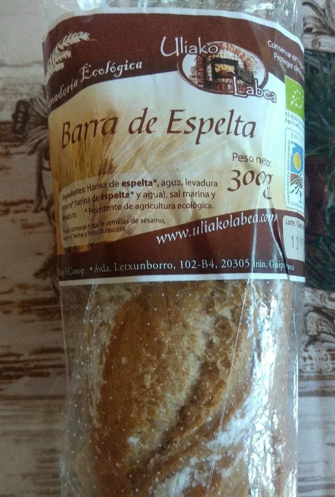 Barra espelta