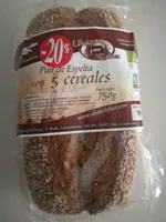 Pan de espelta con 5 cereales