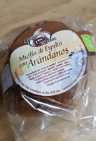 Muffins de espelta con arándanos