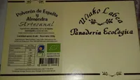 Polvoron de espelta y almendra