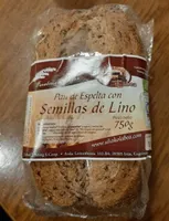 Pan de espelta con semillas de lino