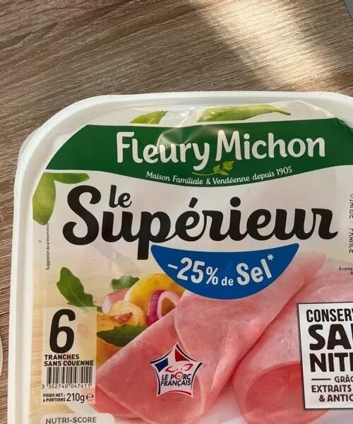 Jambon le supérieur