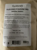Flocons d’avoine bio origine France