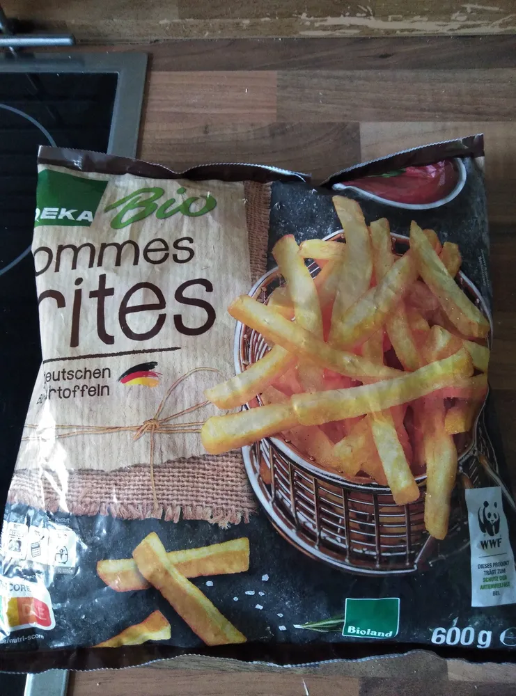 Bio Polled Frites