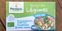 Bouillon bio de légumes sans sel