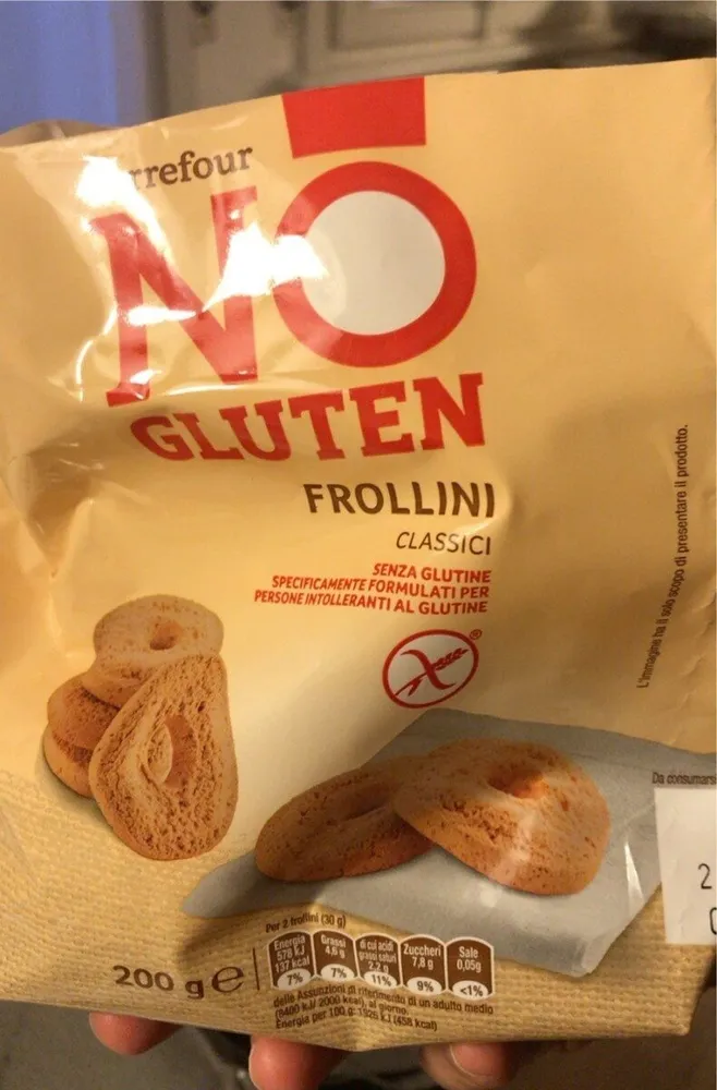 Frollini classici no gluten