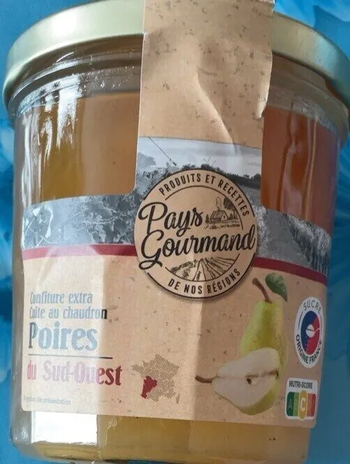 Confiture extra de poires