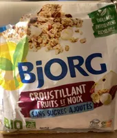 Muesli croustillant fruits et noix sans sucres ajoutés