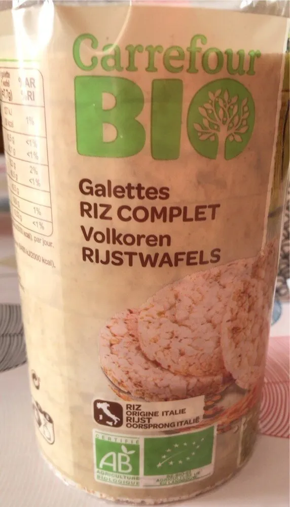Galette riz complet