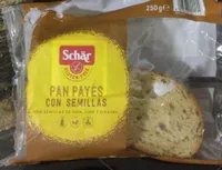 Pan payes con semillas