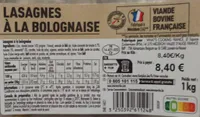 LASAGNES À LA BOLOGNAISE