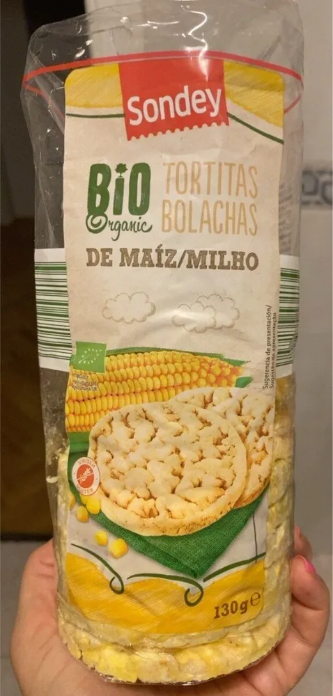 Bio organic tortitas de maíz