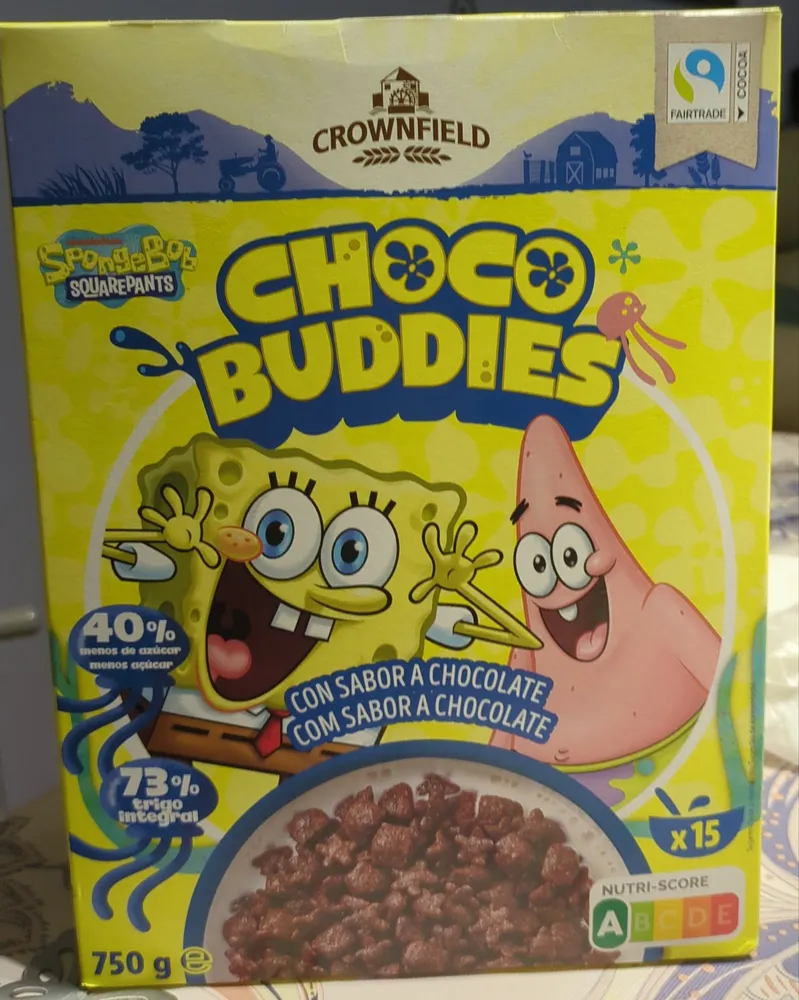 Cereales con sabor a chocolate