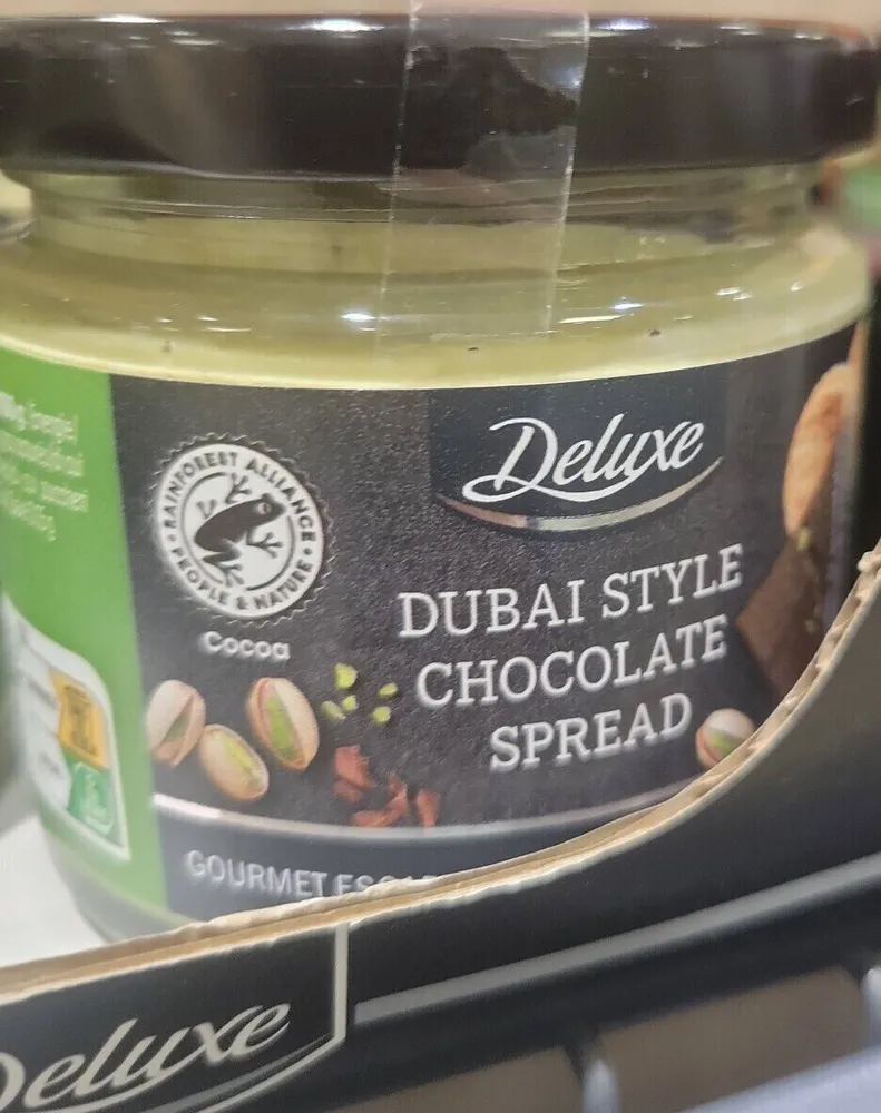 Dubaï style chocolate spread