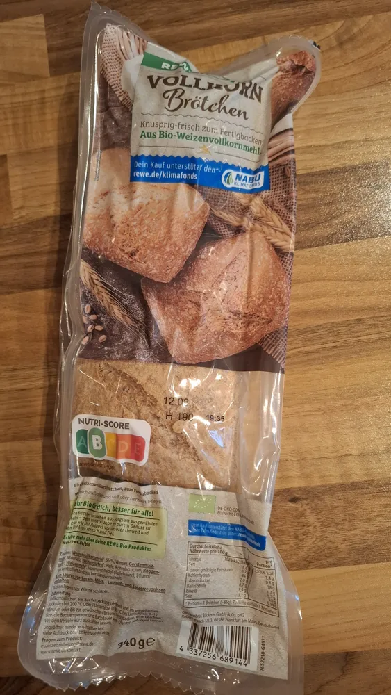 Vollkorn Brötchen