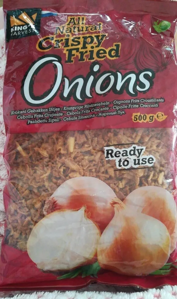 All natural crispy Fried onions