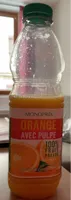 Orange avec pulpe