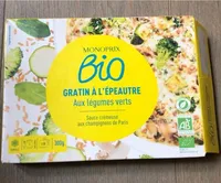 Gratin à l'épeautre et aux légumes verts