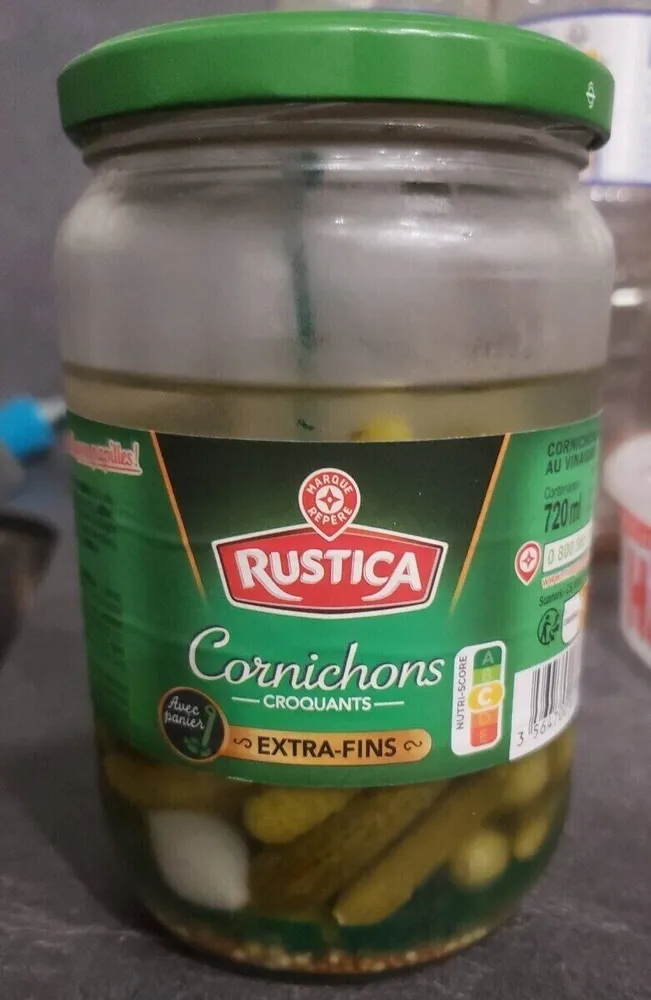 Cornichons croquants