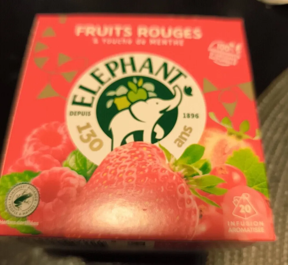 Tisane fruits rouges