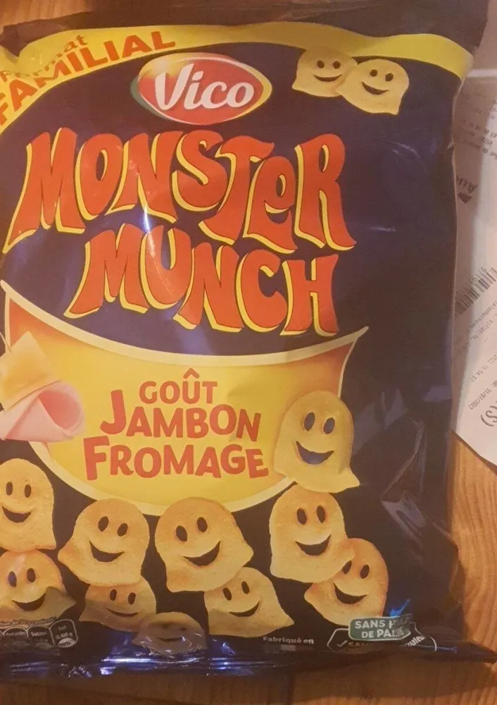 Monter munch goût jambon fromage