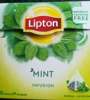 Lipton mint infusion