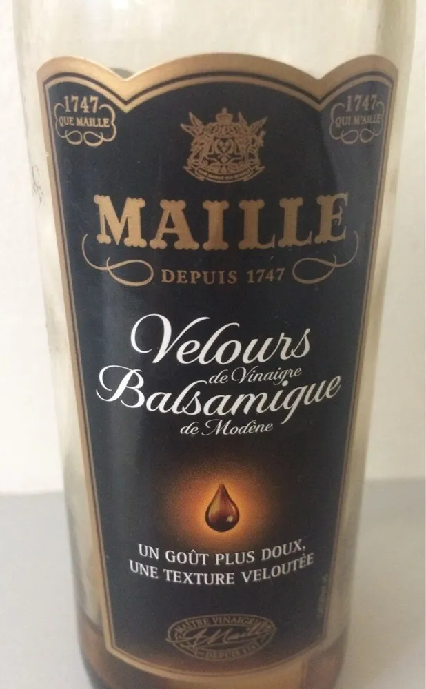 Velours de vinaigre balsamique de Modène