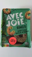Rings chou kale basilic & sesame