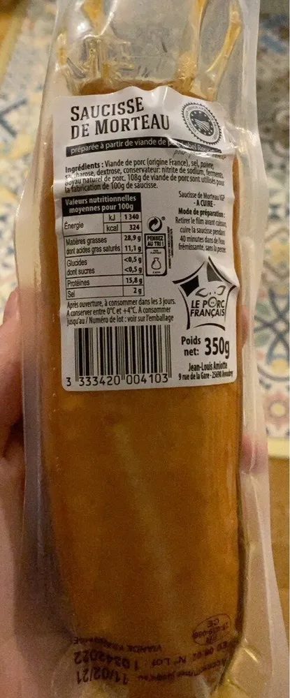 Saucisse de Morteau
