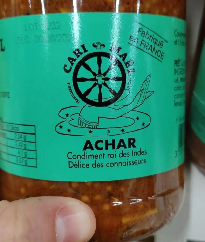 Achar délice des connaisseurs