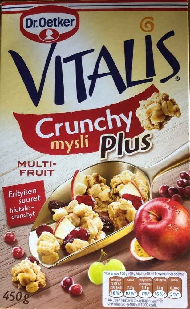 Vitalis Crunchy muesli plus