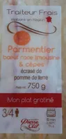 Parmentier bœuf racé limousine et cèpes